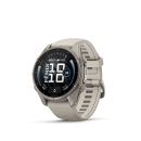 GARMIN Fenix 9, 43mm, Nebelgrau/Titan mit Silikon-Armband (010-04761-01)